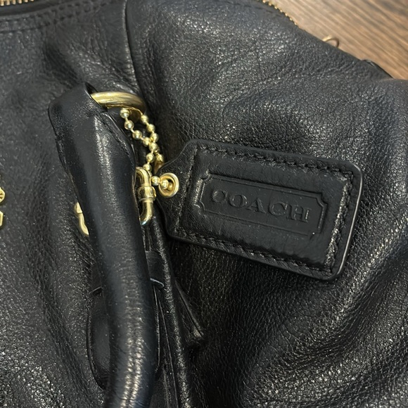 Black Coach Handbag - Picture 5 of 5